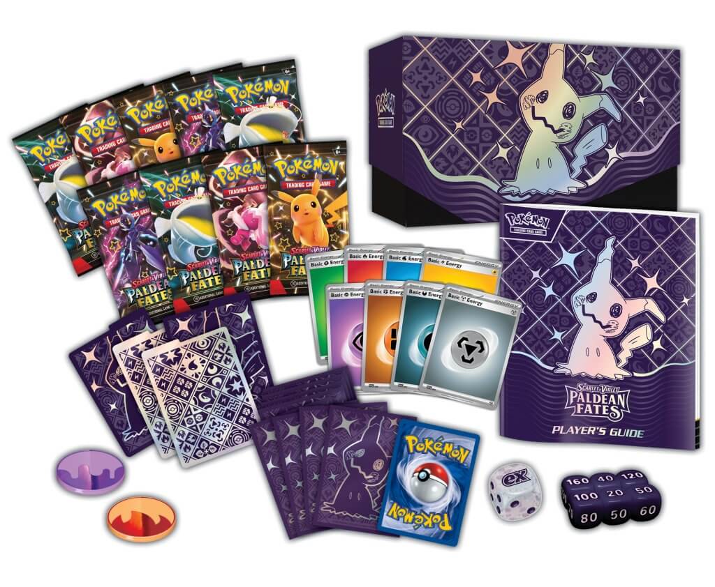Pokemon TCG: Scarlet & Violet 4.5 Paldean Fates Elite Trainer Box - Image 2