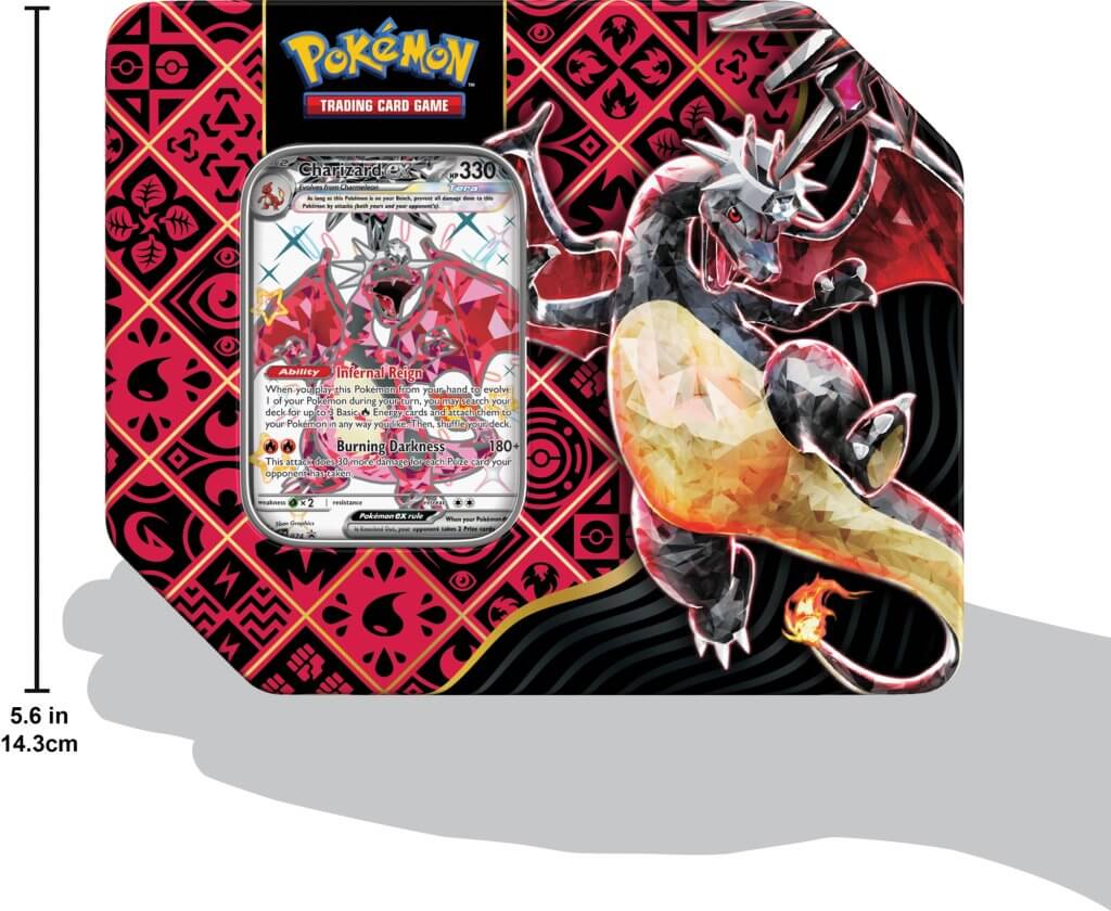 Pokemon TCG: Scarlet & Violet 4.5 Paldean Fates Tin - Image 4