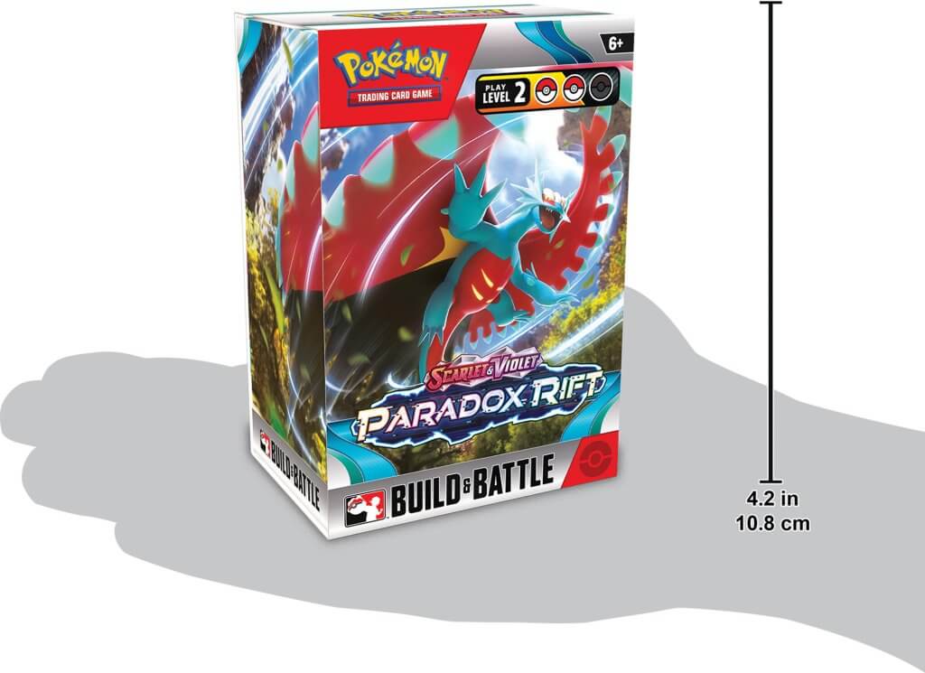 Pokemon TCG: Scarlet & Violet 4 Paradox Rift Build & Battle Box - Image 3