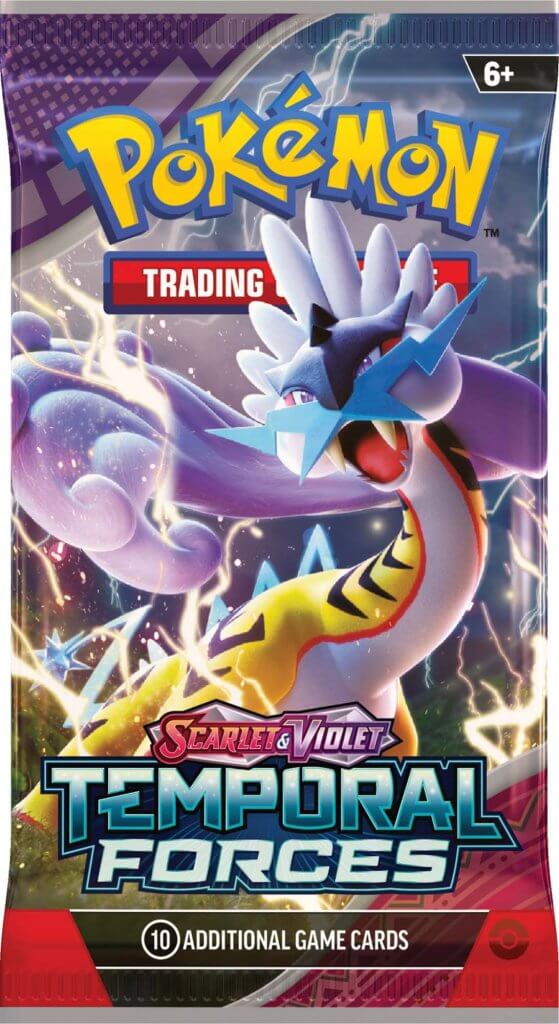 Pokemon TCG: Scarlet & Violet 5 Temporal Forces Booster - Image 3