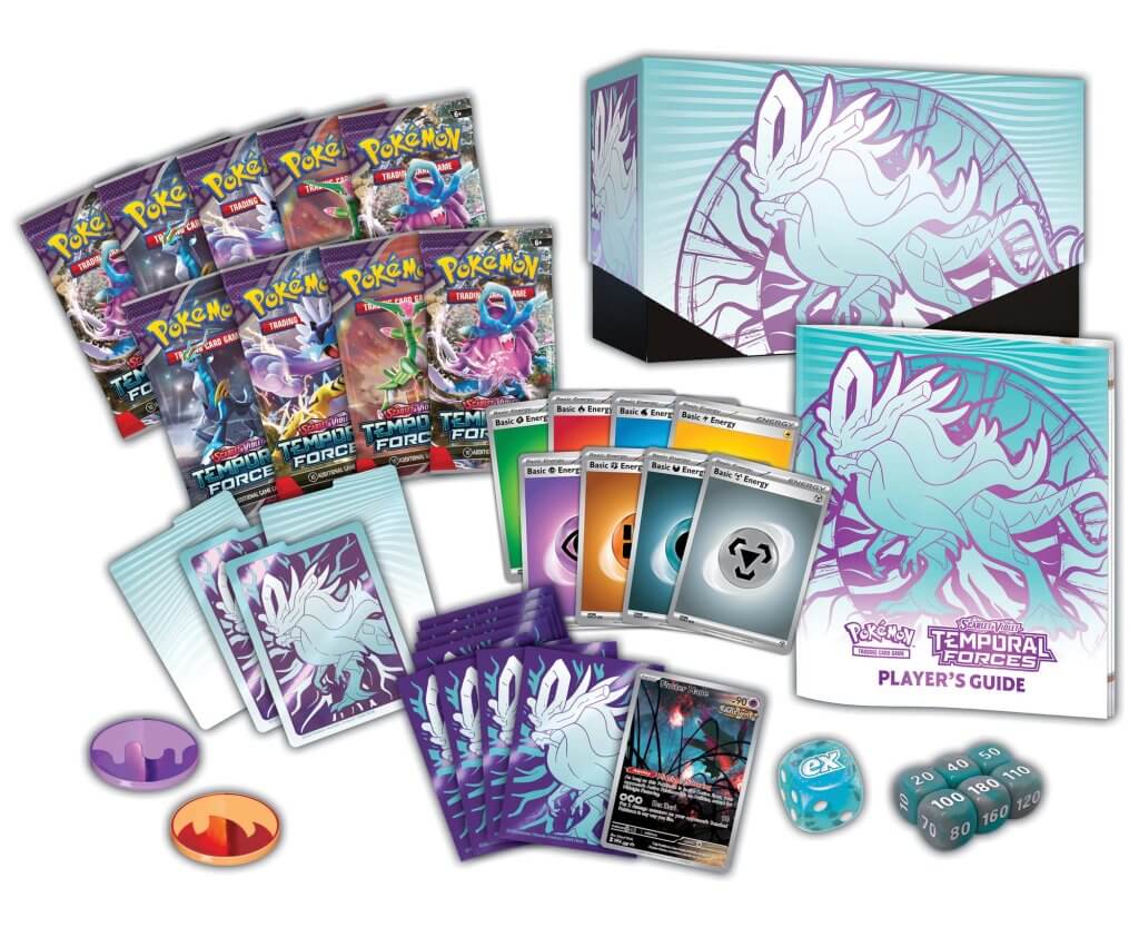 Pokemon TCG: Scarlet & Violet 5 Temporal Forces Elite Trainer Box - Image 3