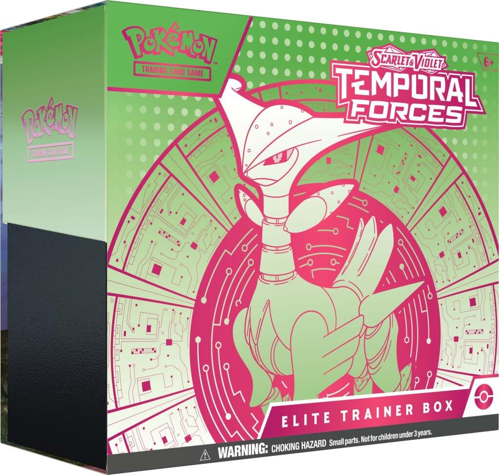 Pokemon TCG: Scarlet & Violet 5 Temporal Forces Elite Trainer Box - Image 4