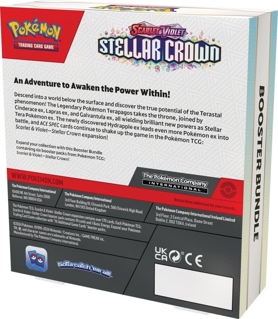Pokemon TCG: Scarlet & Violet 7 Stellar Crown Booster Bundle - Image 2