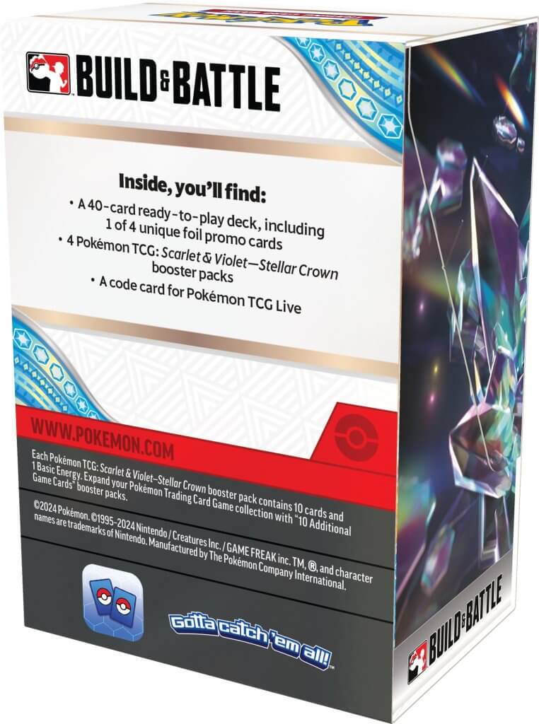 Pokemon TCG: Scarlet & Violet 7 Stellar Crown Build & Battle Box - Image 2