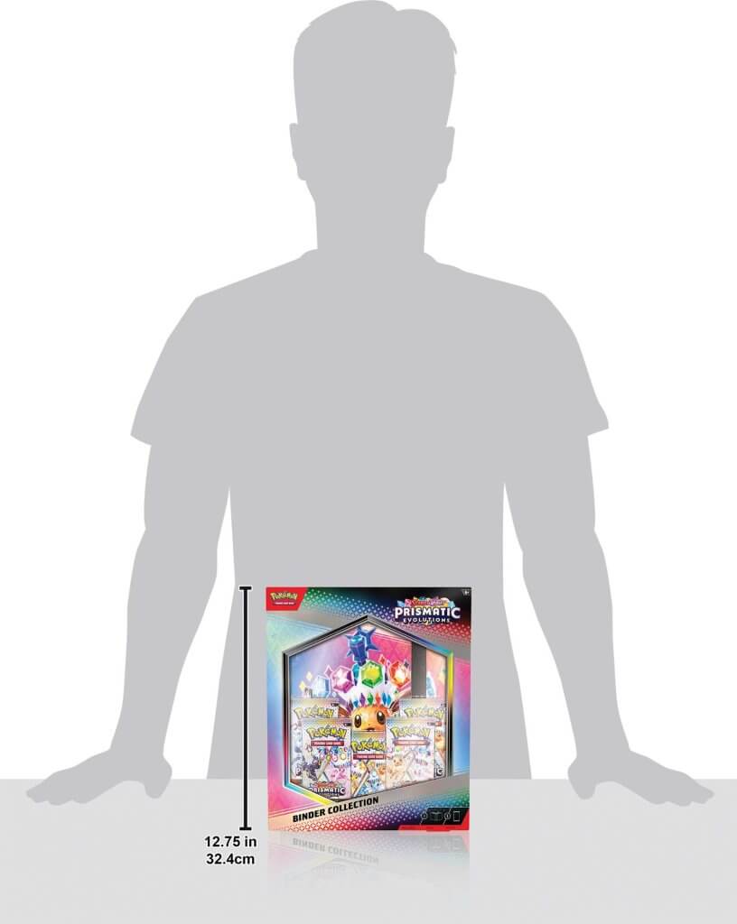 Pokemon TCG: Scarlet & Violet 8.5 Prismatic Evolutions Binder Collection - Image 5