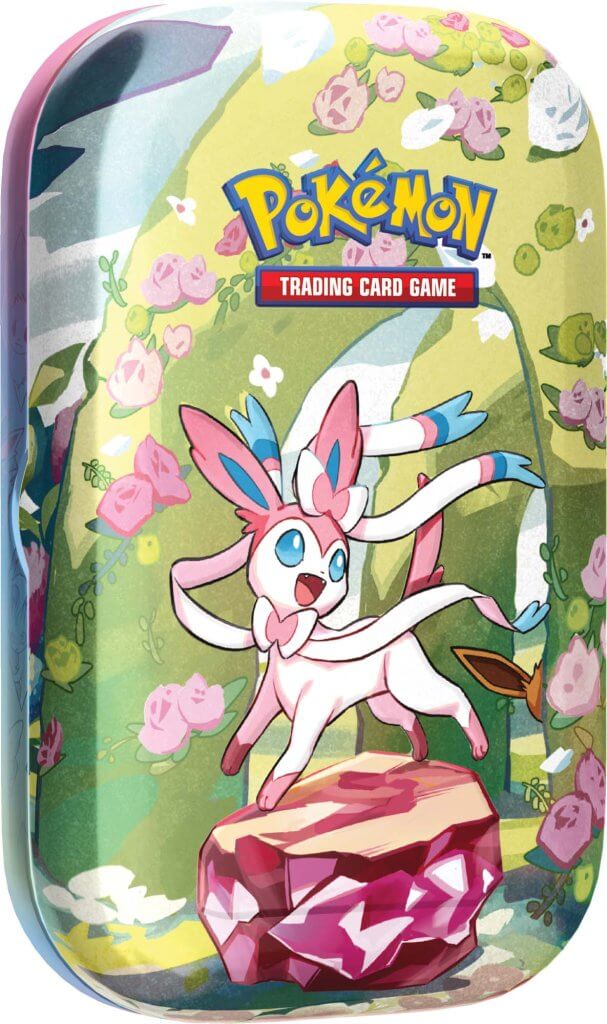 Pokemon TCG: Scarlet & Violet 8.5 Prismatic Evolutions Mini Tin (Assorted) - Image 6