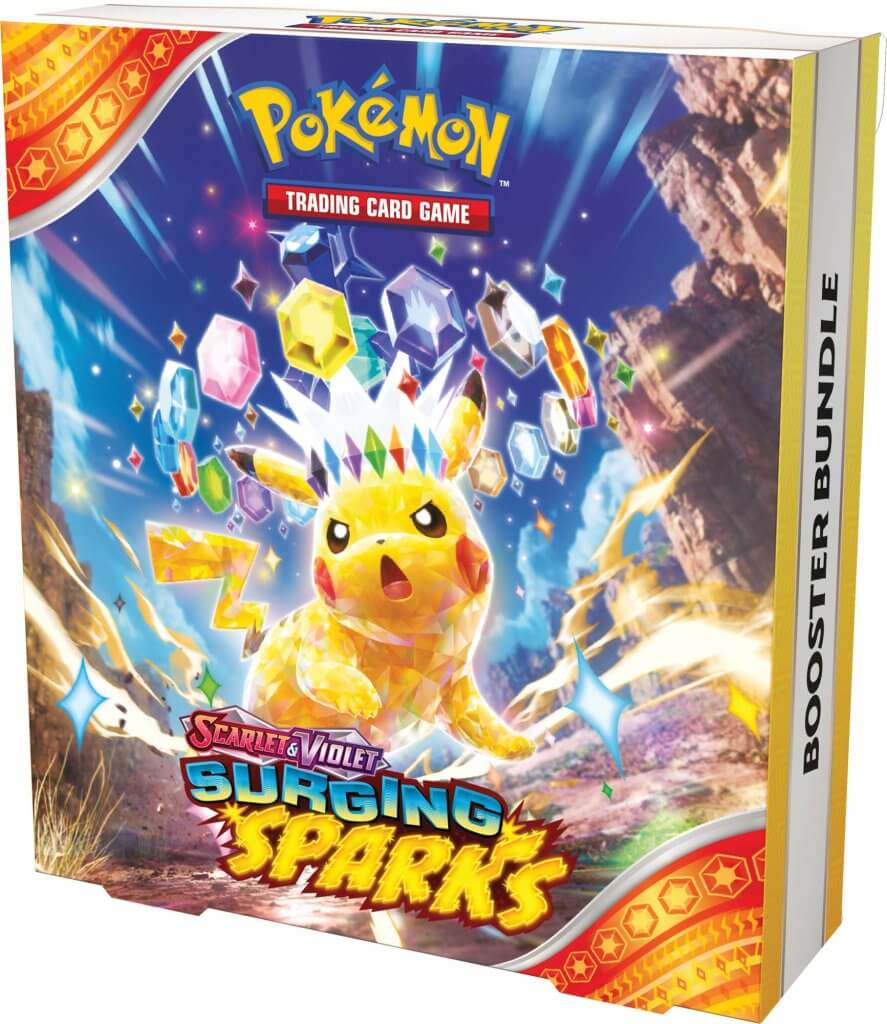 Pokemon TCG: Scarlet & Violet 8 Surging Sparks Booster Bundle (Pre-Order) - Image 2