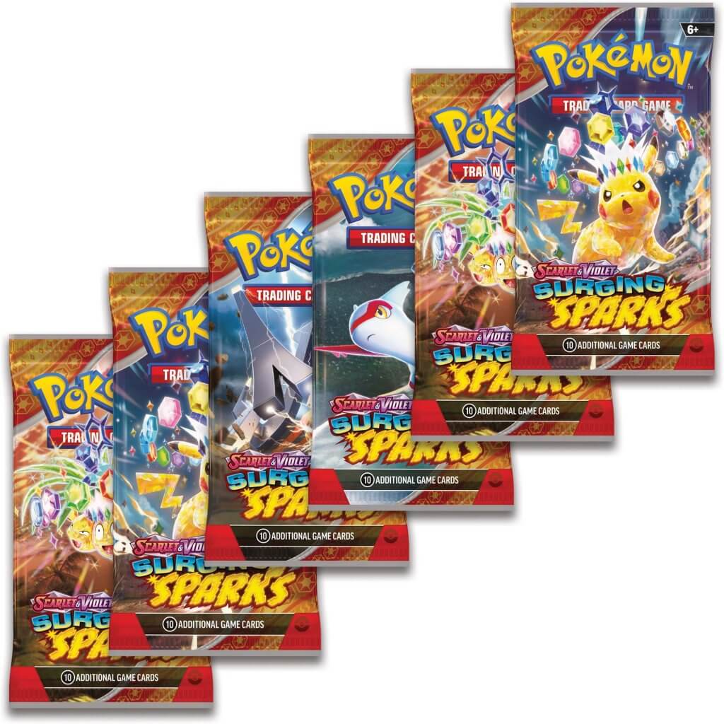 Pokemon TCG: Scarlet & Violet 8 Surging Sparks Booster Bundle (Pre-Order) - Image 3