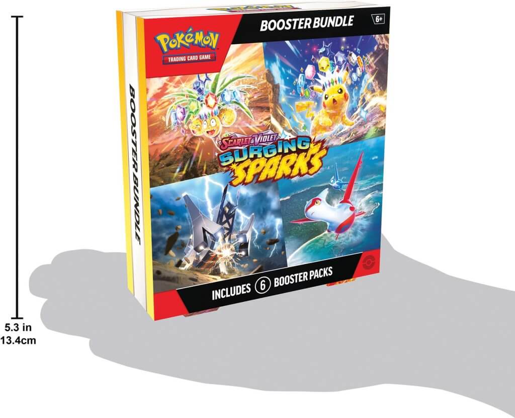 Pokemon TCG: Scarlet & Violet 8 Surging Sparks Booster Bundle (Pre-Order) - Image 4