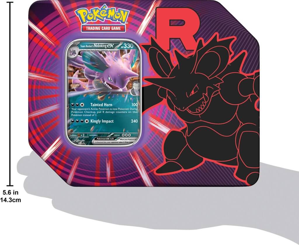 Pokemon TCG: Team Rocket Tin - Image 6