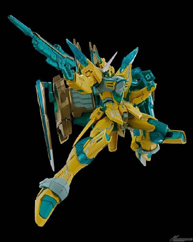(PREMIUM-BANDAI) GUNDAM - MG 1/100 JUSTICE GUNDAM (CROSS CONTRAST COLORS / CLEAR YELLOW) - Image 3