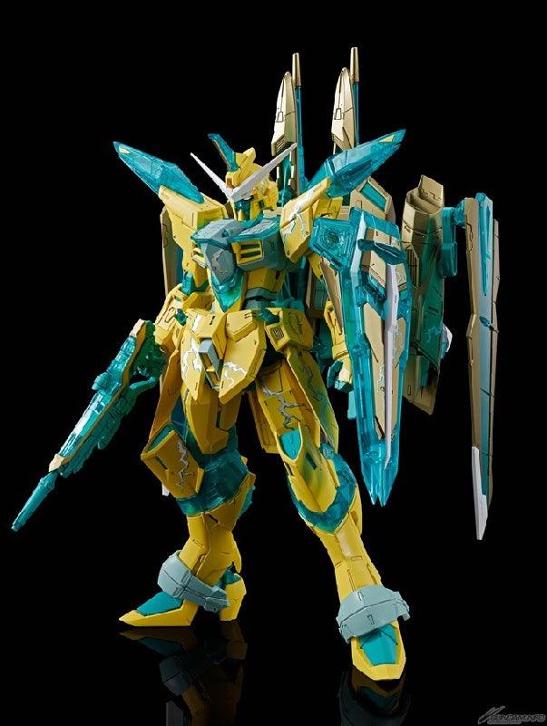 (PREMIUM-BANDAI) GUNDAM - MG 1/100 JUSTICE GUNDAM (CROSS CONTRAST COLORS / CLEAR YELLOW) - Image 4