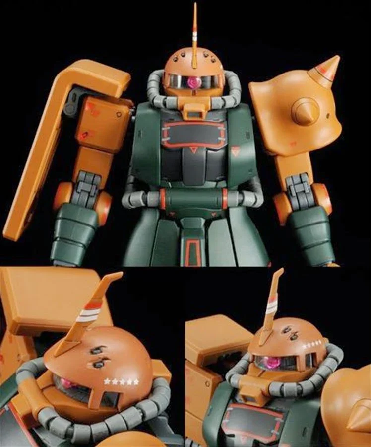 (PREMIUM-BANDAI) GUNDAM - MG 1/100 MS-06FS ZAKU II (GARMA ZABI CUSTOM) - Image 4