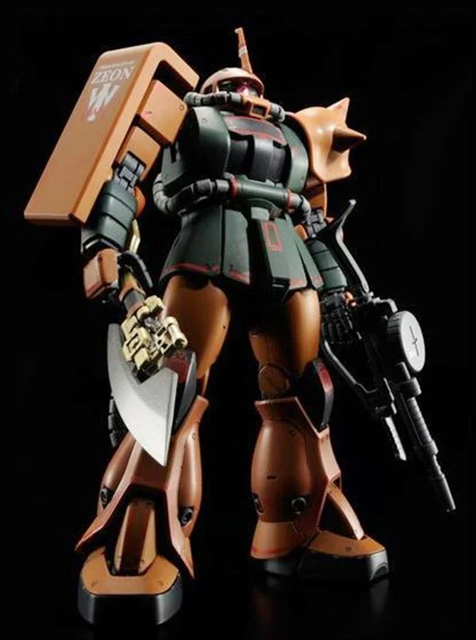 (PREMIUM-BANDAI) GUNDAM - MG 1/100 MS-06FS ZAKU II (GARMA ZABI CUSTOM) - Image 7