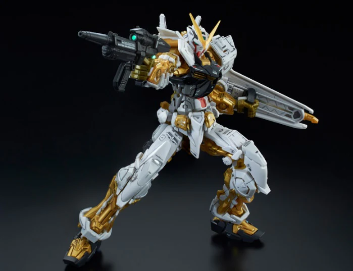 (PREMIUM-BANDAI) GUNDAM - RG 1/144 GUNDAM ASTRAY GOLD FRAME RONDO GINA SAHAKU'S USE MOBILE SUIT MBF-P01 - Image 3