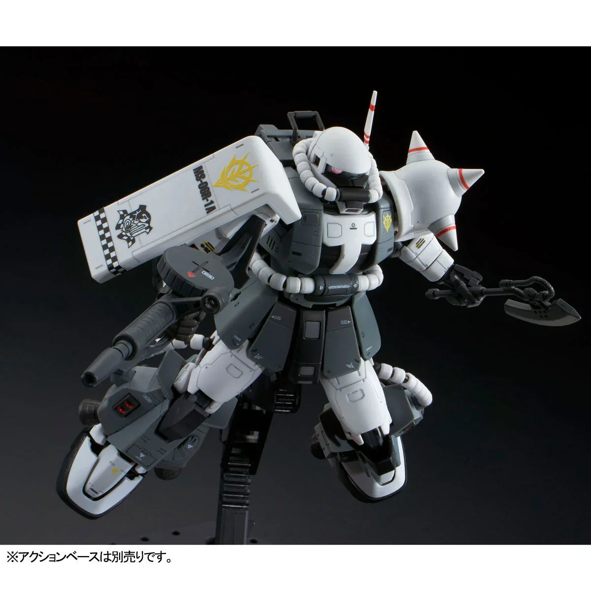 (PREMIUM-BANDAI) GUNDAM - RG 1/144 MS-06R-1A ERIC MANTHFIELD’S ZAKU II - Image 3