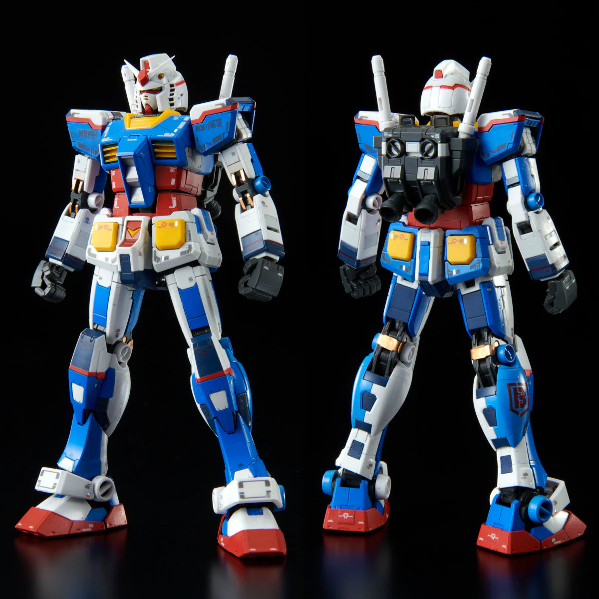 (PREMIUM-BANDAI) GUNDAM - RG 1/144 RX-78-2 GUNDAM [TEAM BRIGHT CUSTOM] - Image 7