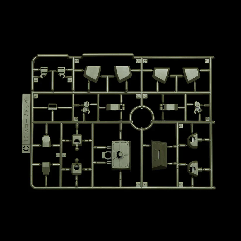 (PREMIUM-BANDAI) - HG EXPANSION PARTS SET 5 for SCOPEDOG (On Sale) - Image 4