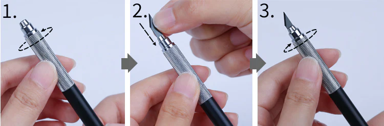 Ray Studio Model Kit Metal Modeler's Knife & Blade - Image 10