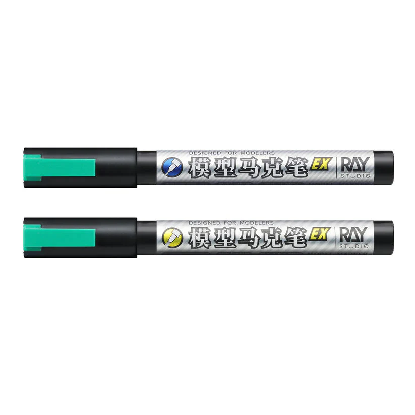 Ray Studio Model Kit Metallic Model Marker EX Series - Metallic Green