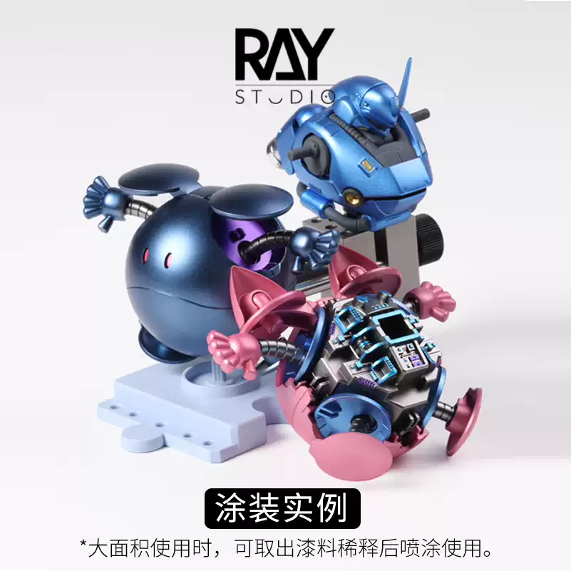 Ray Studio Model Kit Metallic Model Marker EX Series - Metallic Midnight Blue - Image 5