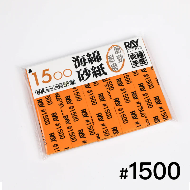 Ray Studio Model Kit Sanding Sponge - 3MM (10 pcs) - Image 3