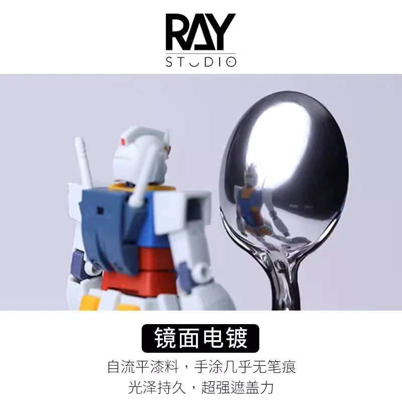 Ray Studio Model Kit RMEX-01M/01F Electroplated Silver Marker - Image 7