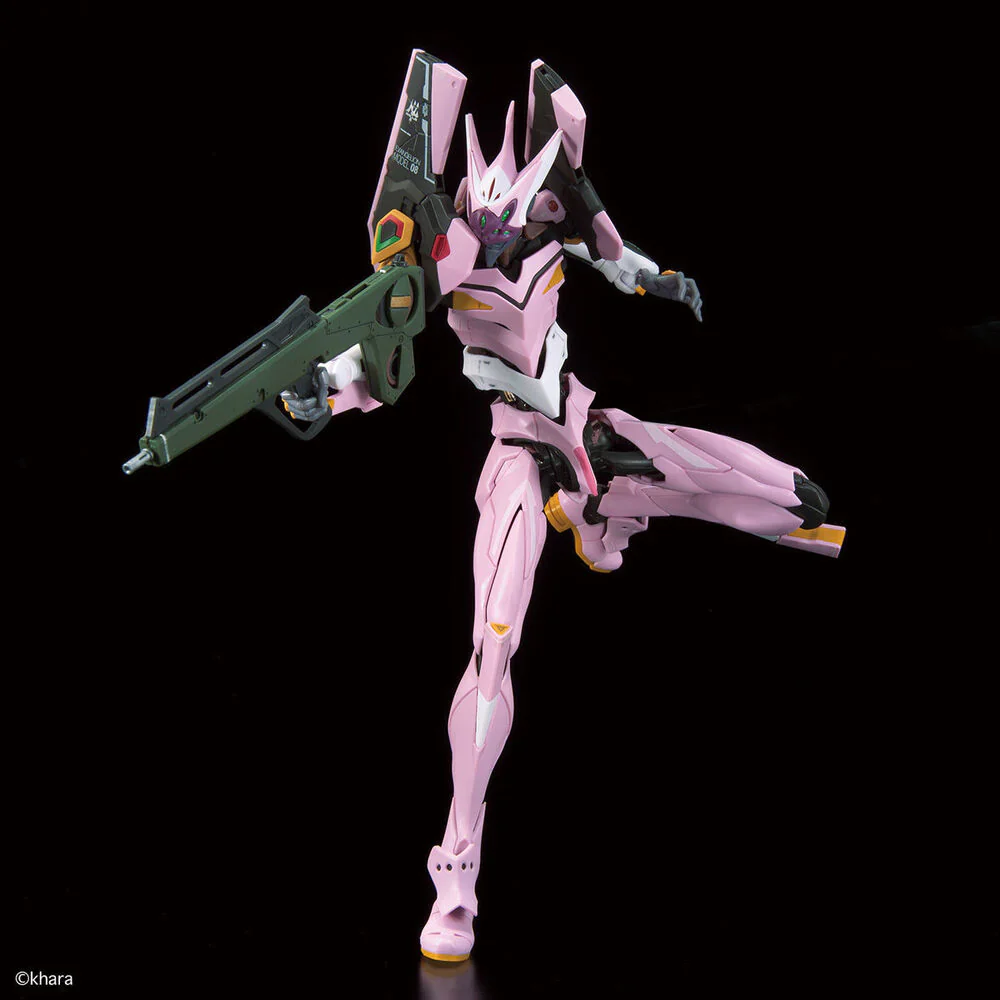 BANDAI - RG MULTIPURPOSE HUMANOID DECISIVE WEAPON ARTIFICIAL HUMAN EVANGELION UNIT 08 ALPHA - Image 4