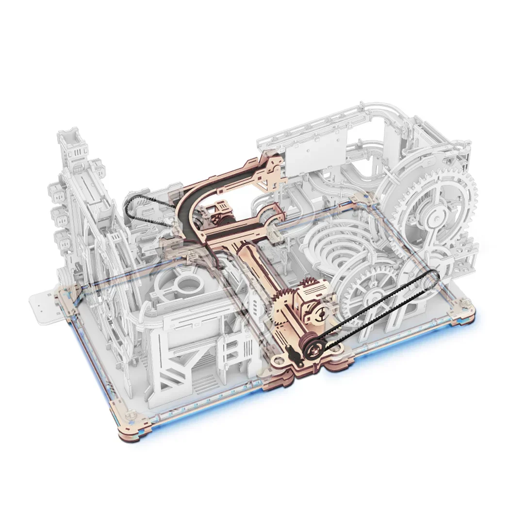 Robotime ROKR Marble Run Link Pack (Spaceport & Night city) LG01