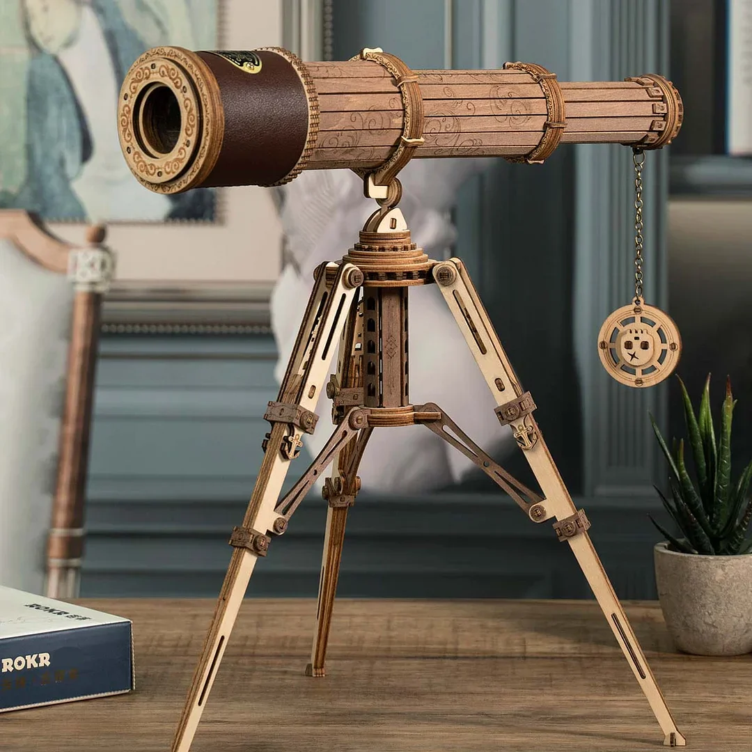 Robotime ROKR Monocular Telescope 3D Wooden Puzzle ST004 - Image 2