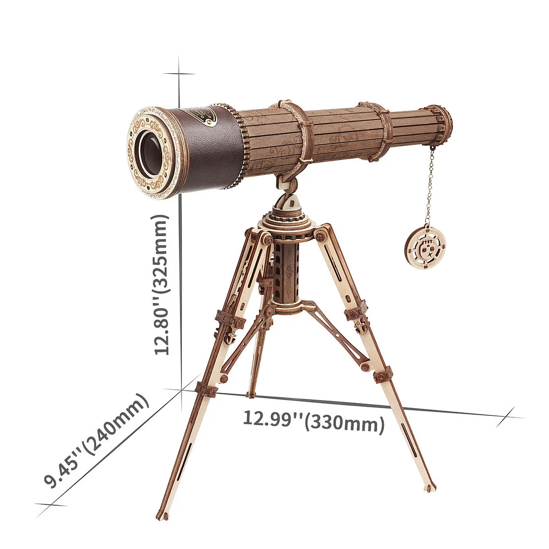 Robotime ROKR Monocular Telescope 3D Wooden Puzzle ST004 - Image 5