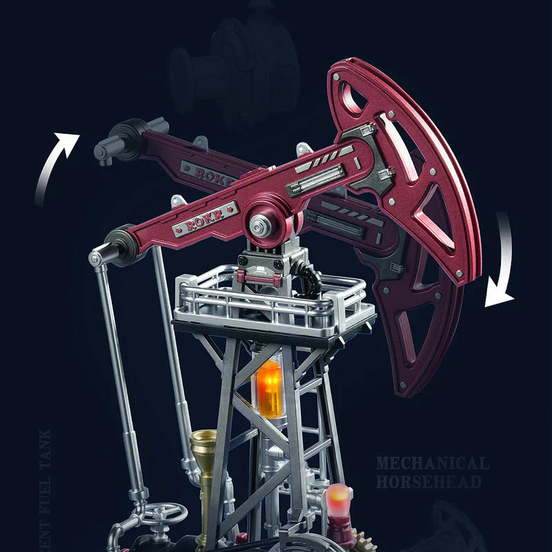Robotime ROKR Oil Extractor Mechanical 3D Puzzle CGL03 - Image 3