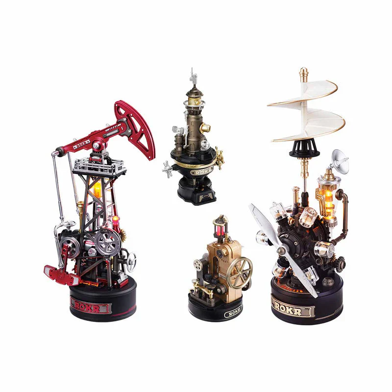 Robotime ROKR Oil Extractor Mechanical 3D Puzzle CGL03 - Image 8