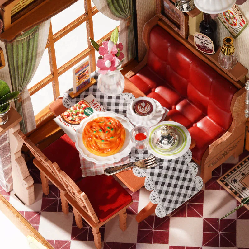 Robotime Rolife Champs-Élysées Bistro DIY Miniature House DS053 (Pre-Order) - Image 3