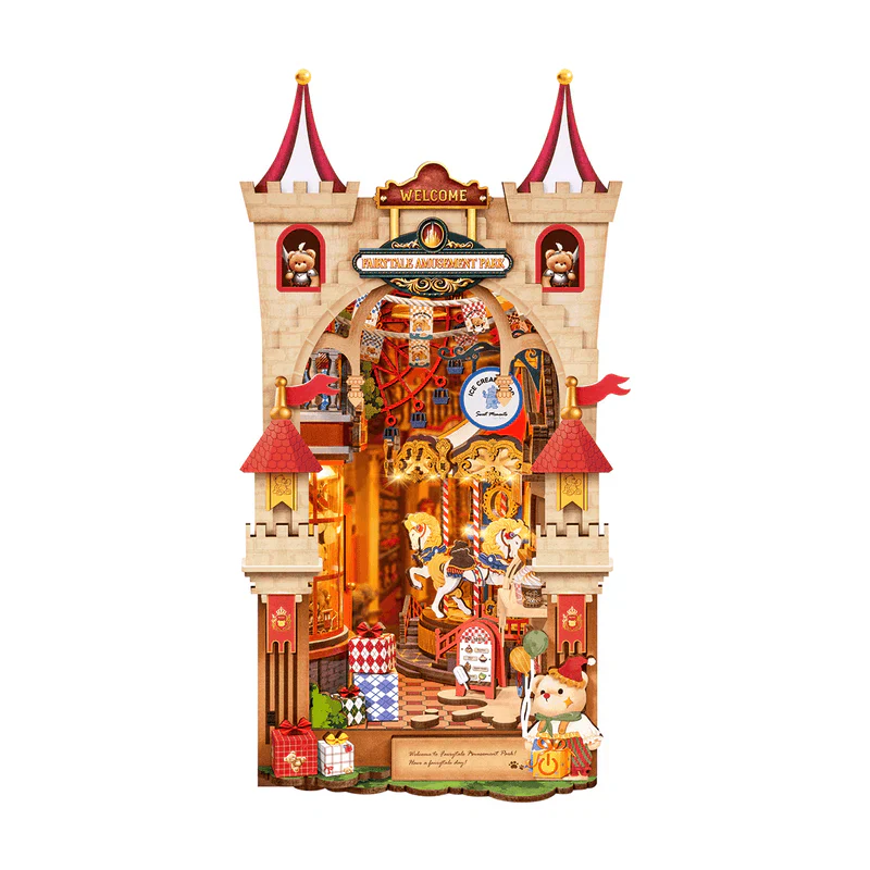 Robotime Rolife Fairytale Amusement Park DIY Book Nook TGB17