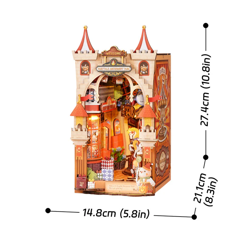 Robotime Rolife Fairytale Amusement Park DIY Book Nook TGB17 - Image 6