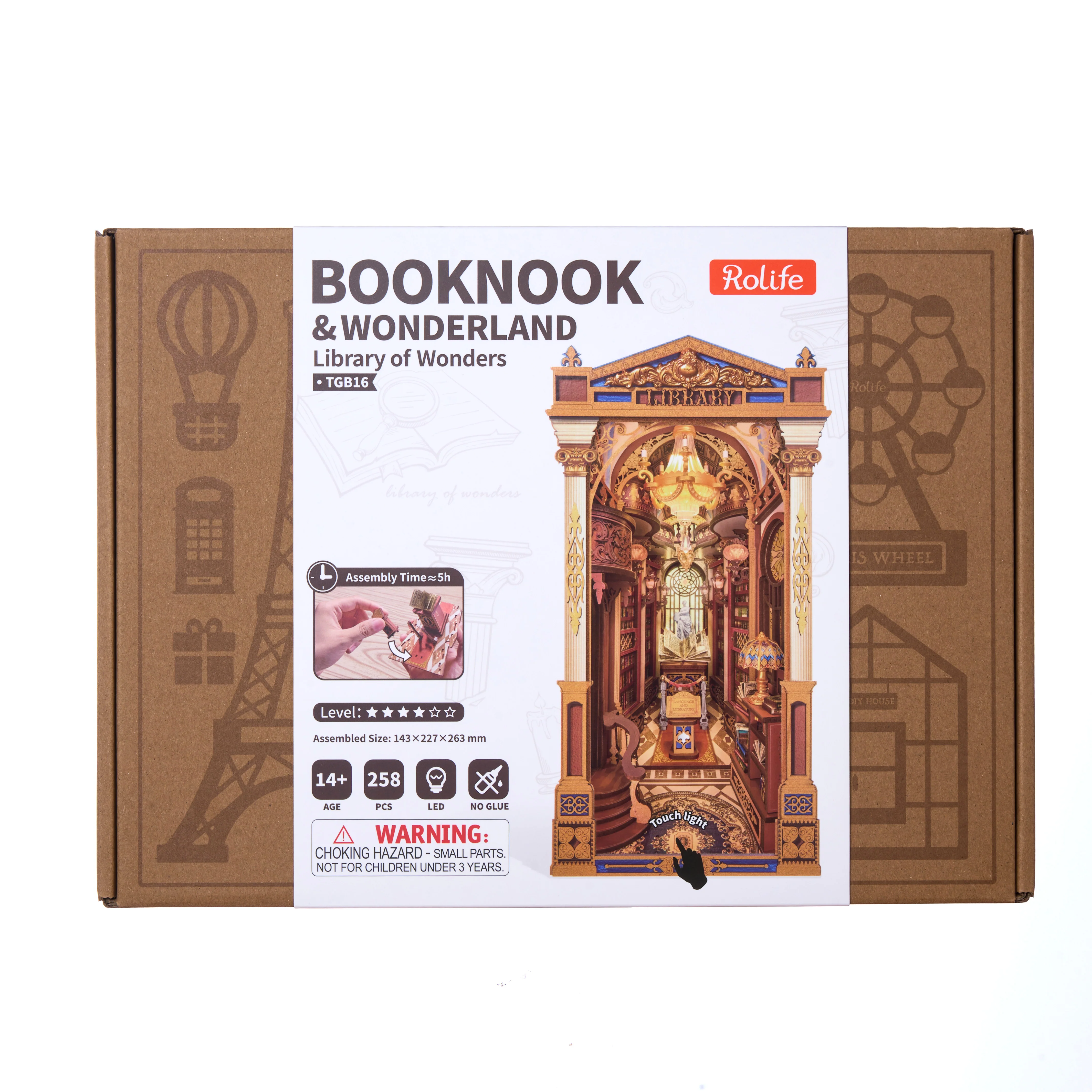 Robotime Rolife Library of Wonders DIY Book Nook Shelf Insert TGB16 (Back Order) - Image 11