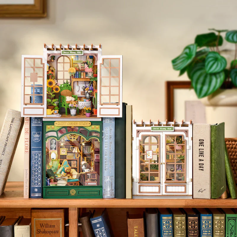Robotime Rolife Secret Bloomy Nook DIY Book Nook TGE04 (Pre-Order) - Image 6