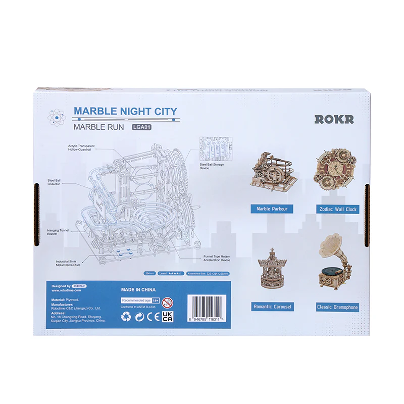 Robotime ROKR Marble Night City LGA01 - Image 9