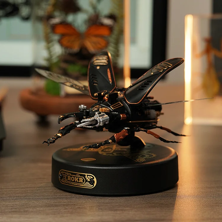 Robotime ROKR Storm Beetle Model DIY 3D Puzzle MI03 - Image 3