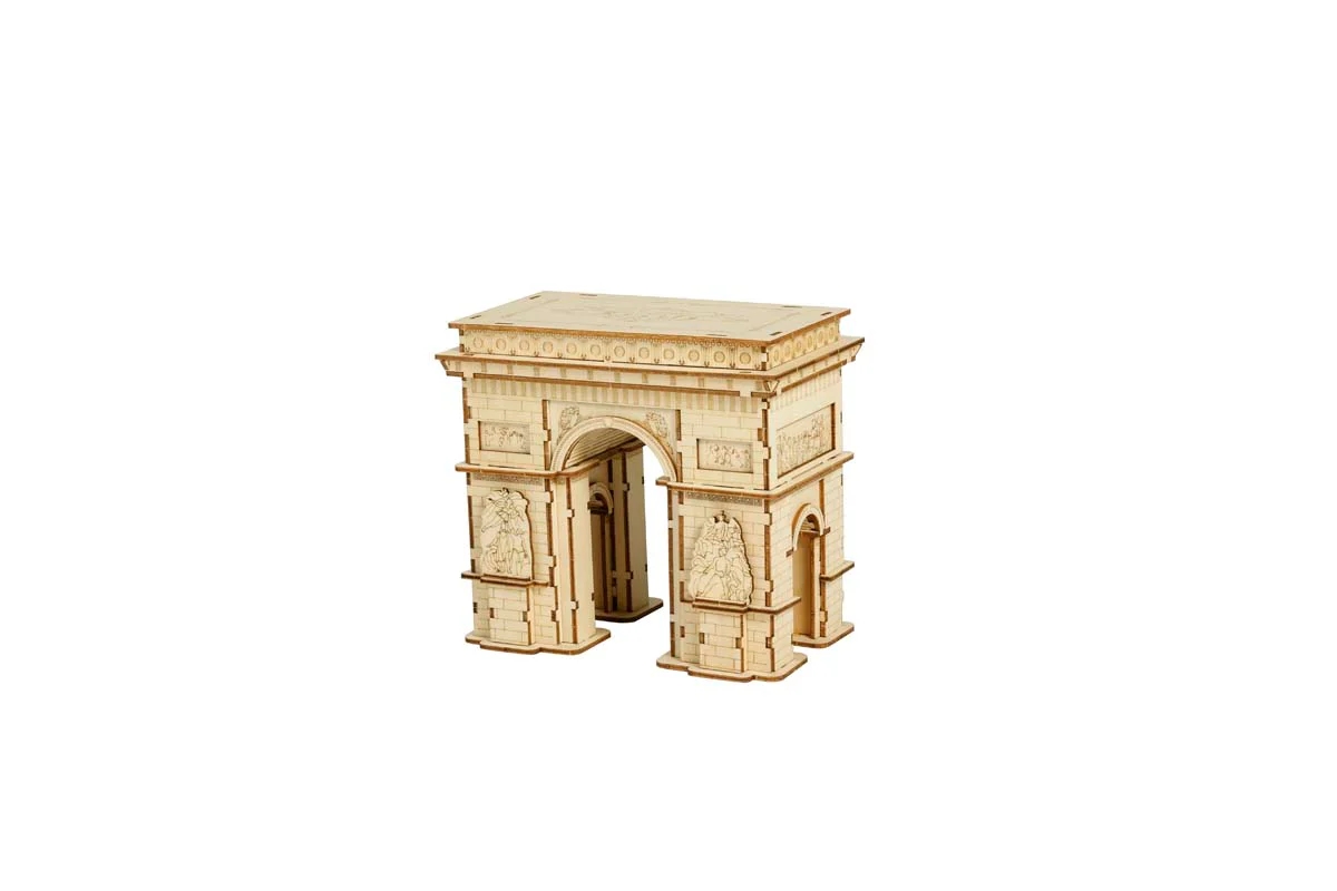 Robotime Rolife Arc de Triomphe TG502 3D Wooden Puzzle - Image 3