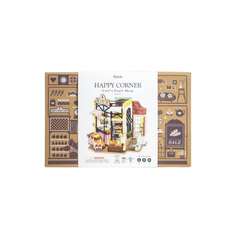Robotime Rolife DIY Miniature Dollhouse DG142 Fruit Shop - Image 4