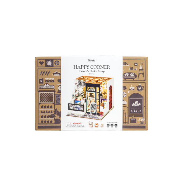 Robotime Rolife DIY Miniature Dollhouse DG143 Bakery Store - Image 4