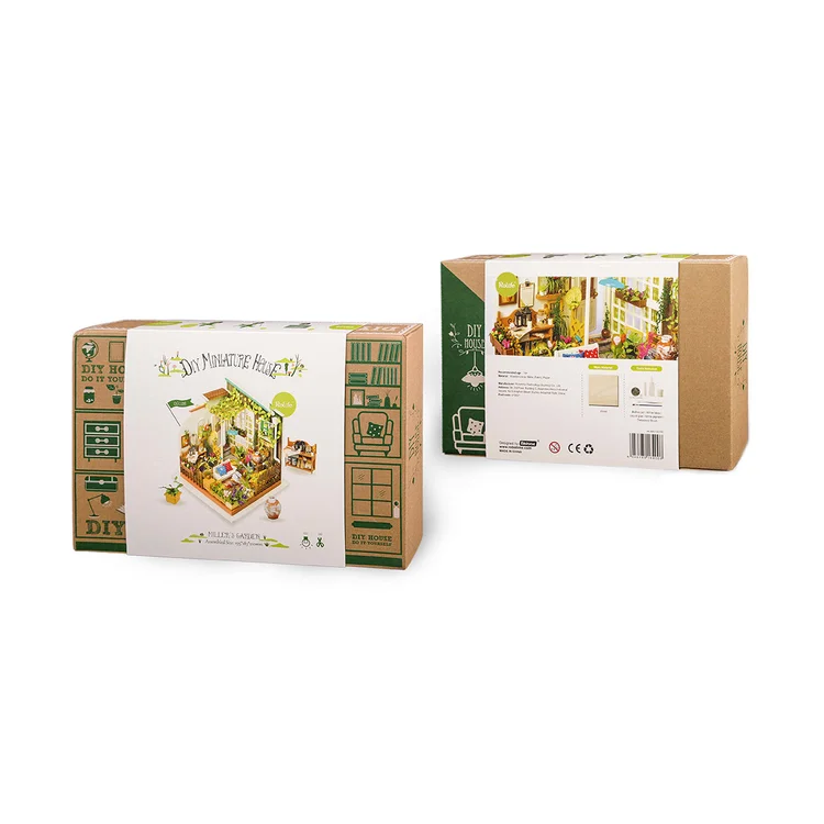 Robotime Rolife Miller's Garden DIY Miniature House Kit DG108 - Image 6