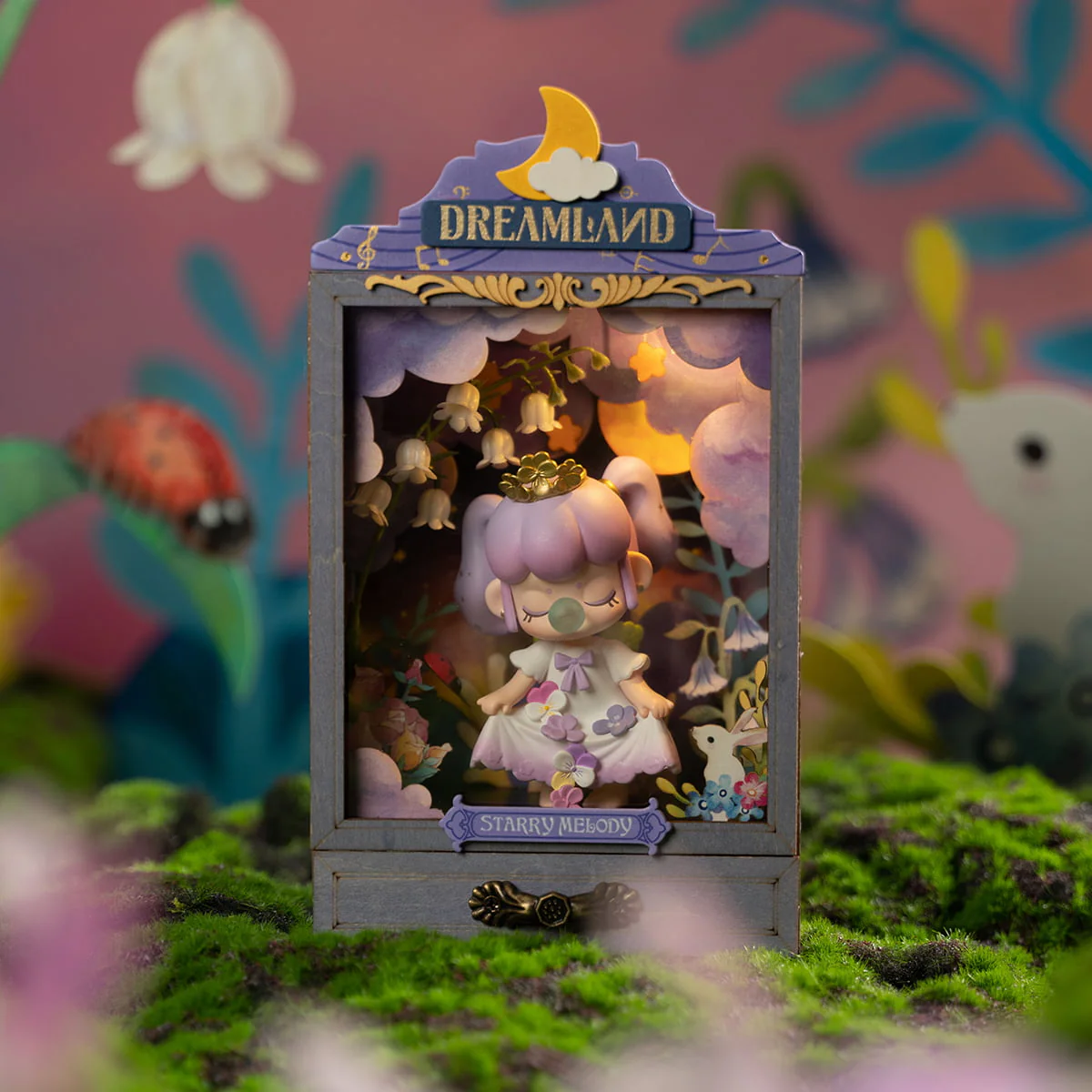 Robotime Rolife Starry Melody DIY Dollhouse Box Theater DS025 - Image 2