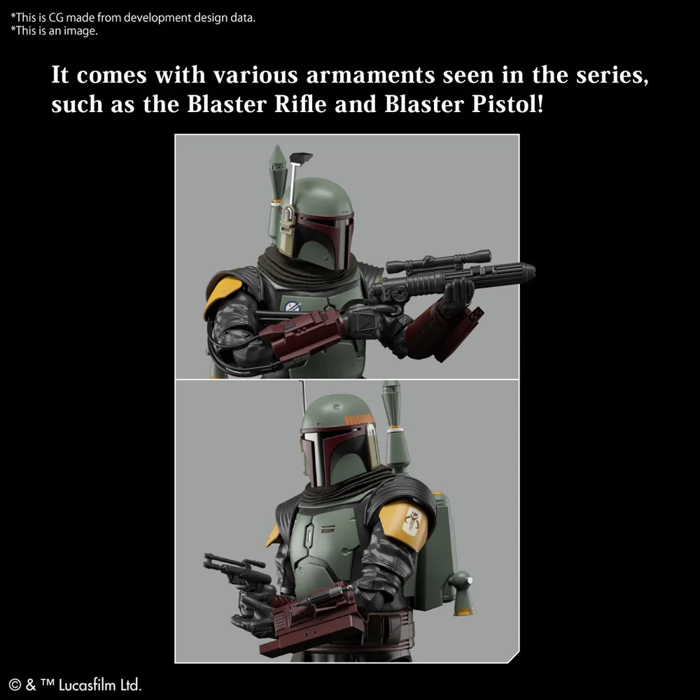 STAR WARS - 1/12 STAR WARS BOBA FETT THE MANDALORIAN - Image 8