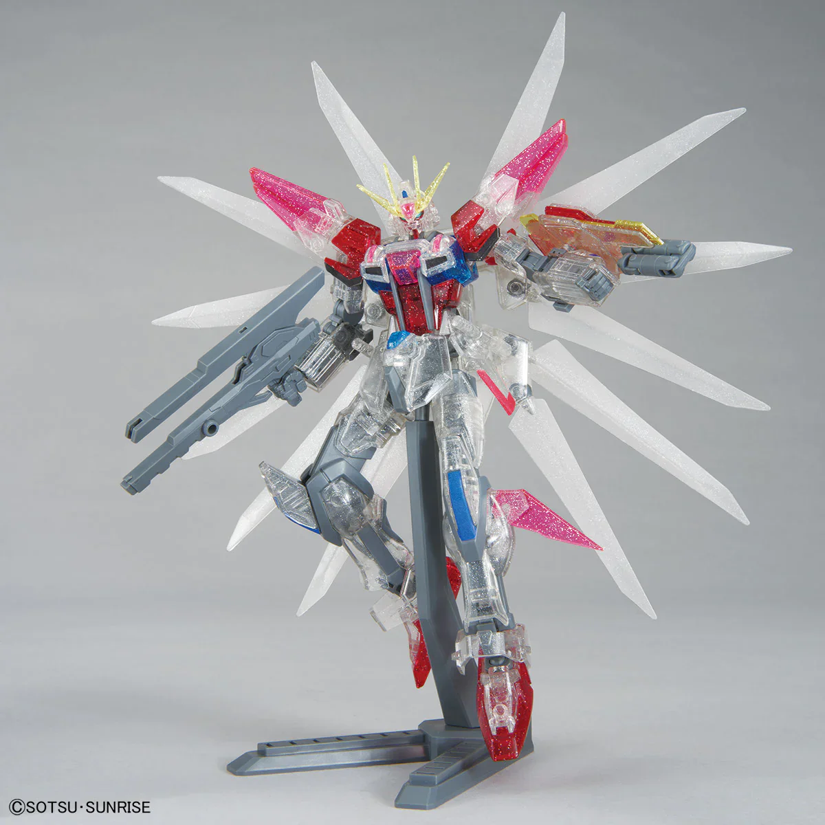 (THE GUNDAM BASE LIMITED) GUNDAM - HG BUILD STRIKE GALAXY COSMOS [PLAVSKY PARTICLE CLEAR] - Image 3