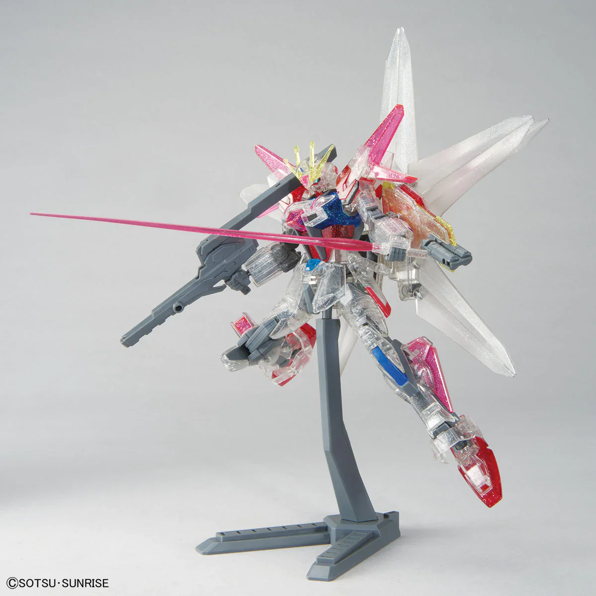 (THE GUNDAM BASE LIMITED) GUNDAM - HG BUILD STRIKE GALAXY COSMOS [PLAVSKY PARTICLE CLEAR] - Image 4