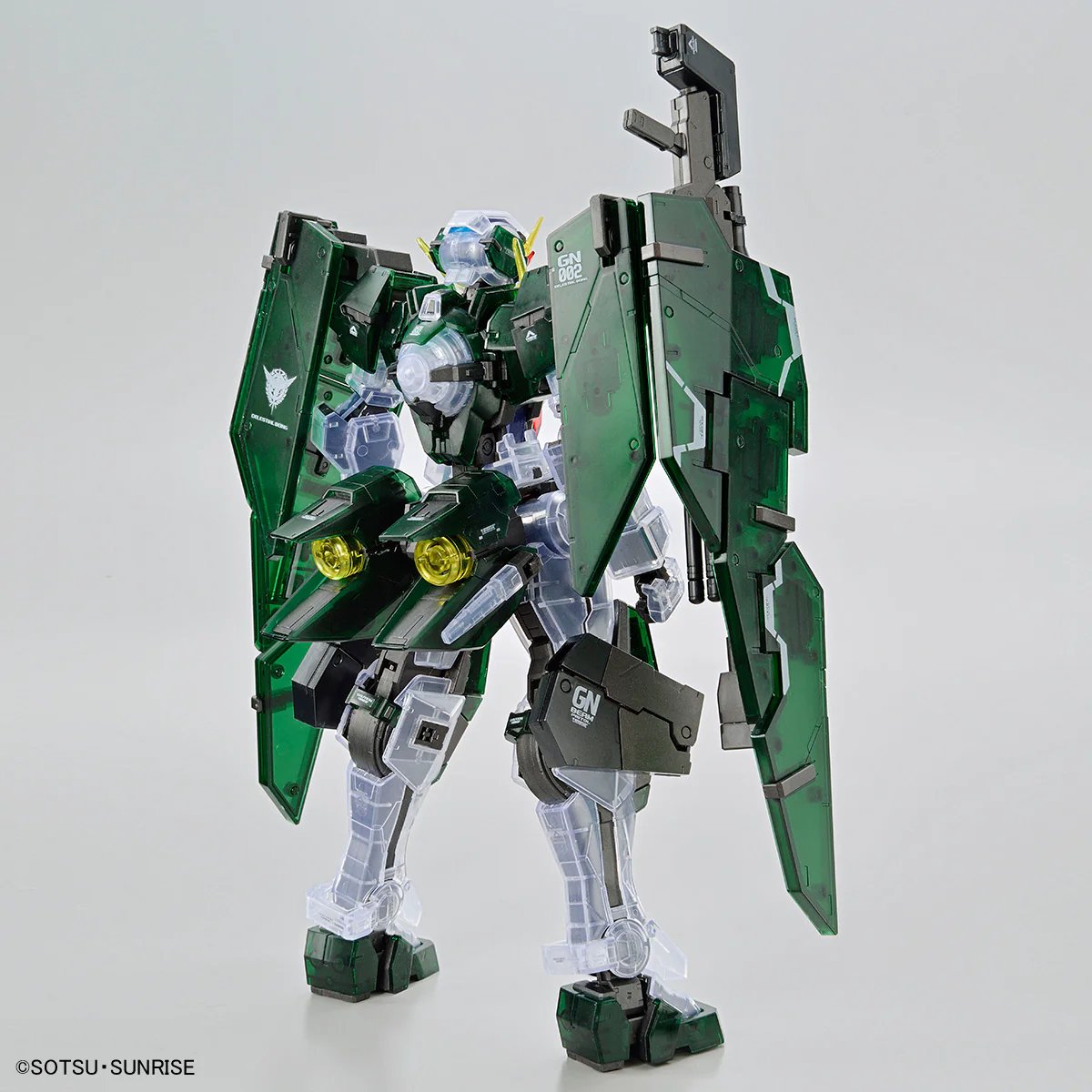 (THE GUNDAM BASE LIMITED) GUNDAM - MG 1/100 GN-002 GUNDAM DYNAMES [CLEAR COLOR] - Image 2