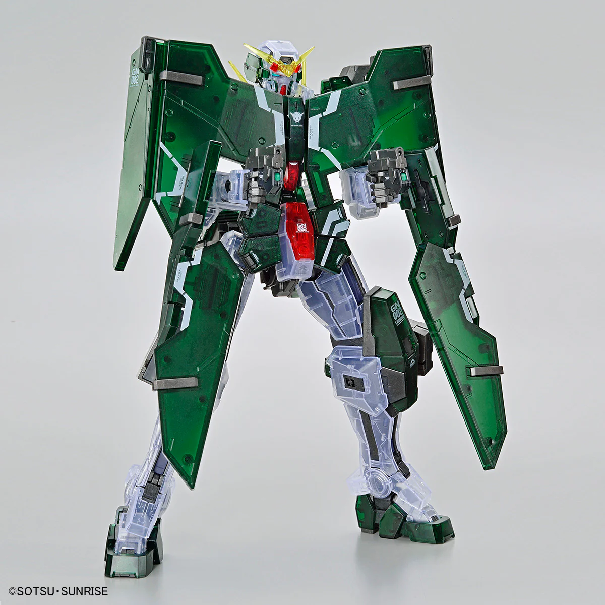 (THE GUNDAM BASE LIMITED) GUNDAM - MG 1/100 GN-002 GUNDAM DYNAMES [CLEAR COLOR] - Image 6